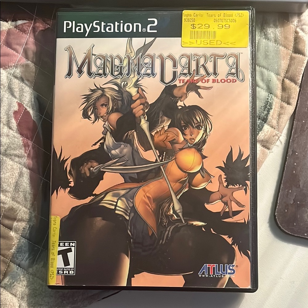Magna Carta: Tears of Blood for PlayStation 2 - Black